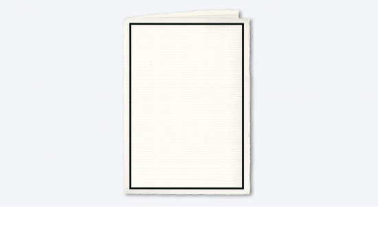 Brief gehämmert  